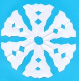 easy paper snowflake